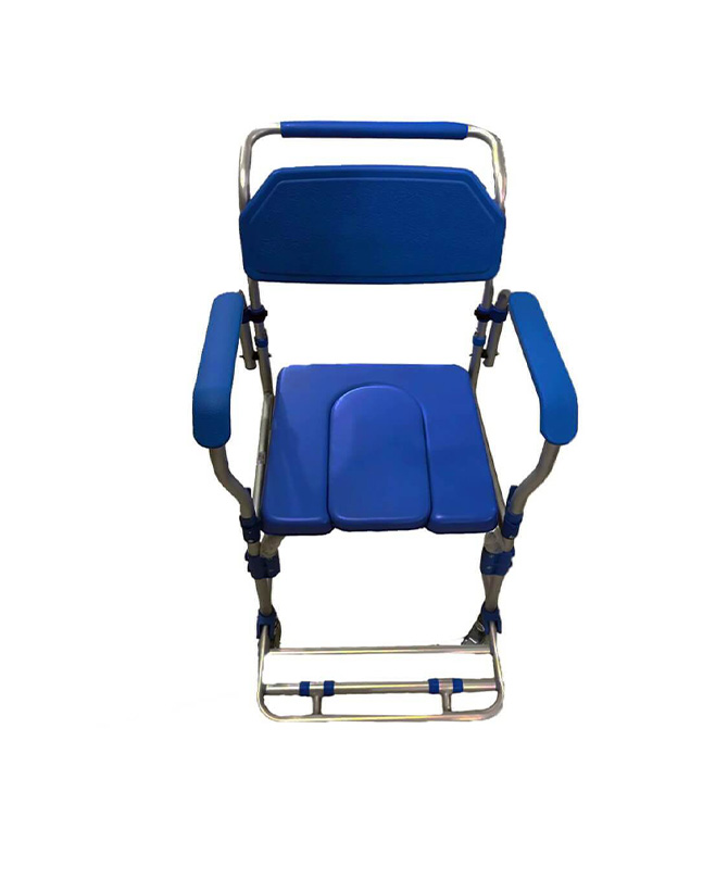 Cadeira de Banho em Aluminio com Coletor D60 - Imagem 2