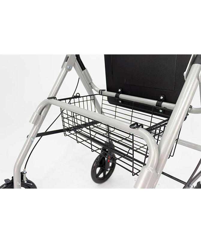 Andador 4 rodas com cesto Praxis - Imagem 3