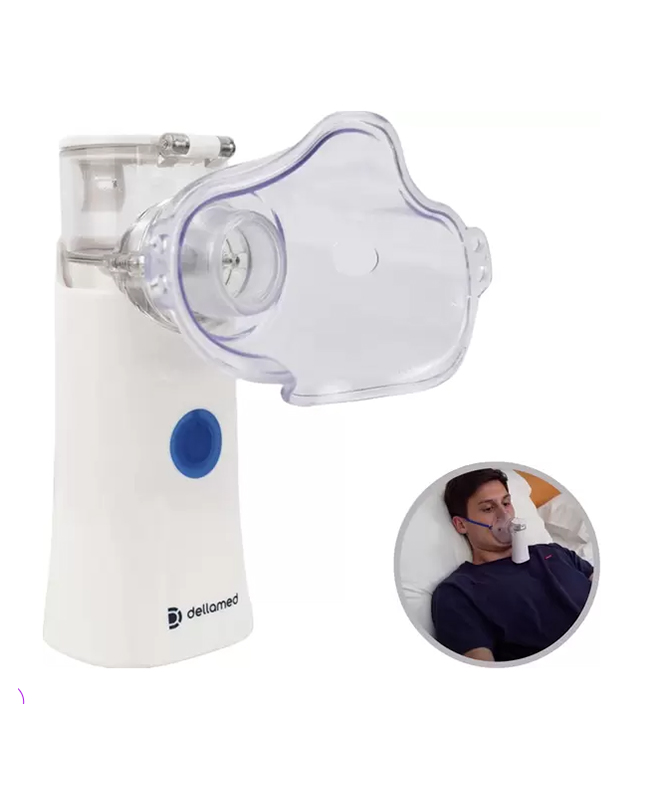 Inalador Nebulizador Mesh Portátil sem fio Dellamed - Imagem 2