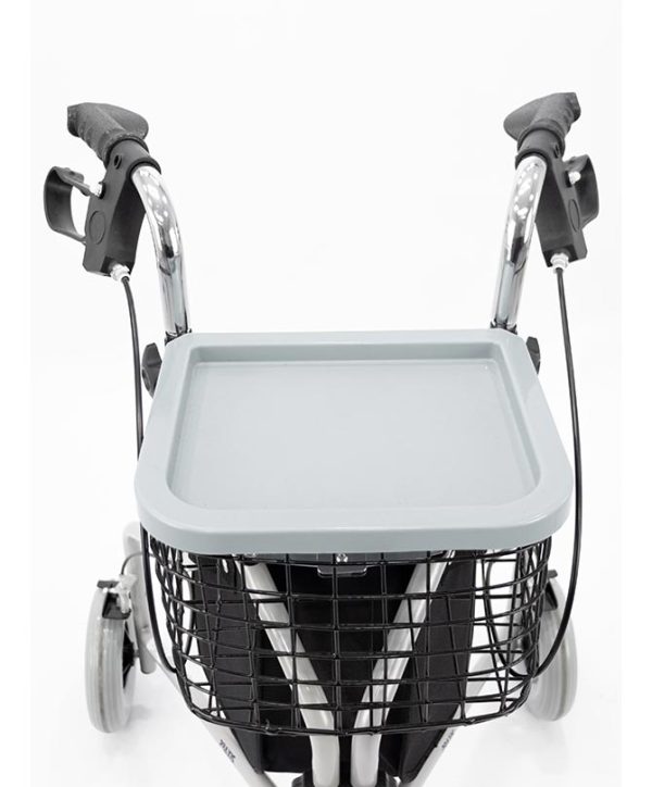 Andador 3 Rodas com Cesta Praxis com freios - Imagem 4