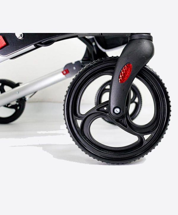 Andador com 4 rodas Luxo – Dobrável Praxis - Imagem 2