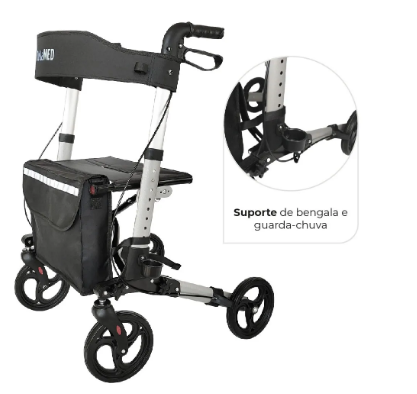 ANDADOR DE ALUMÍNIO COMPACTO - Imagem 3