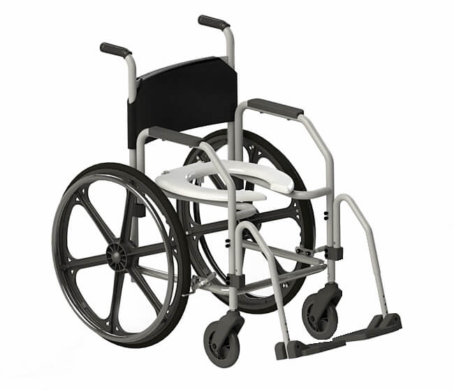 CADEIRA DE BANHO RG - RODAS GRANDES JAGUARIBE