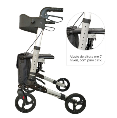 ANDADOR DE ALUMÍNIO COMPACTO - Imagem 5