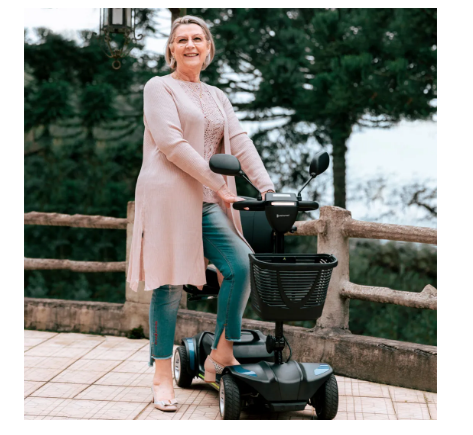 Scooter Elétrica LB Dobrável Dellamed em Curitiba - Imagem 2