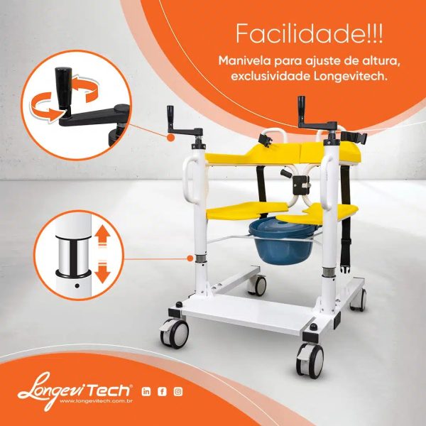 Cadeira de Transferência Multifuncional em Curitiba - Imagem 4