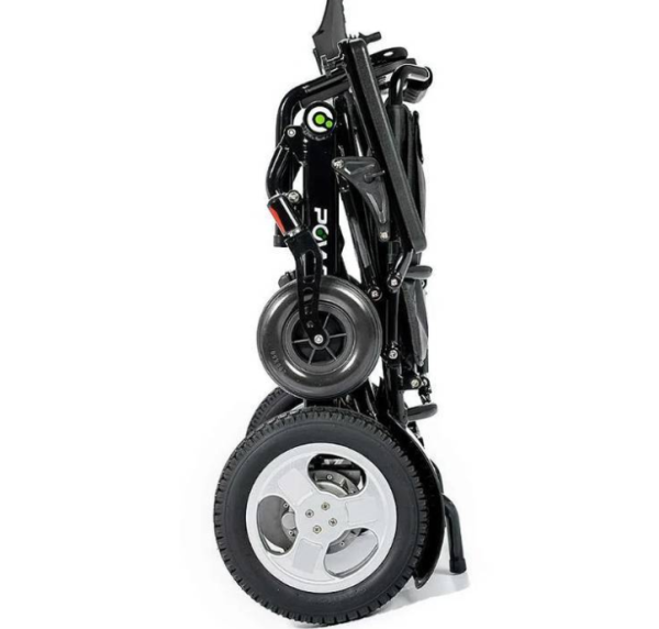 Cadeira de Rodas Motorizada Leve Compact Street - Cor Preta - Power Lite - Imagem 2