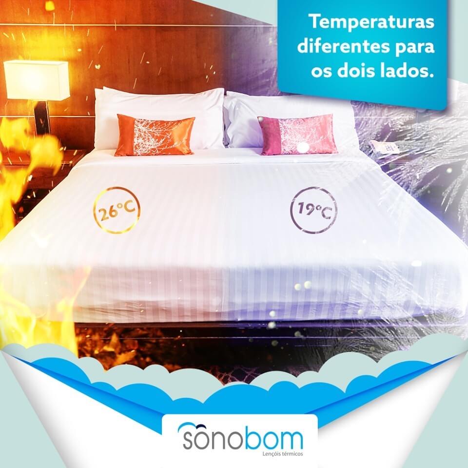 Lençol Térmico Casal 2 Temperaturas - Imagem 2