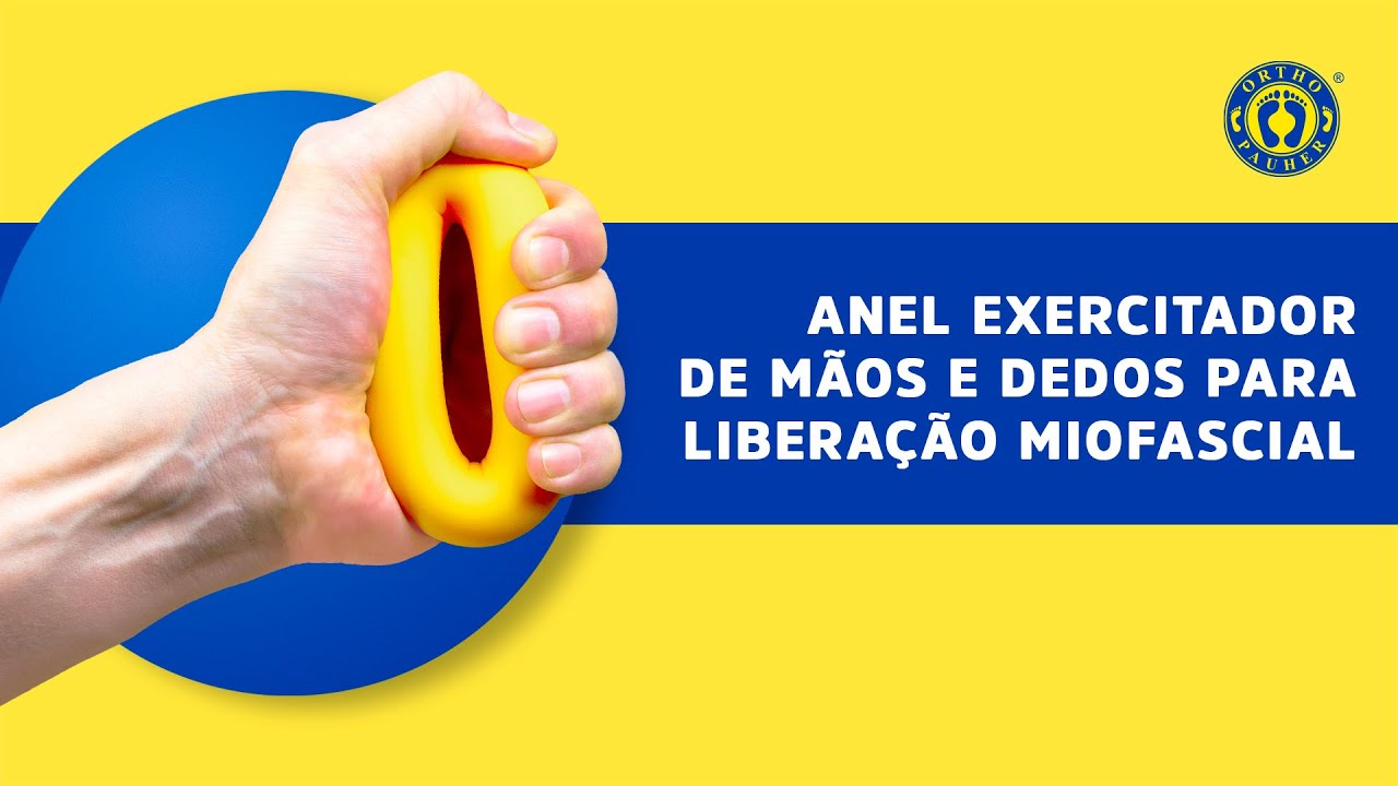 Anel Exercitador De Mãos E Dedos
