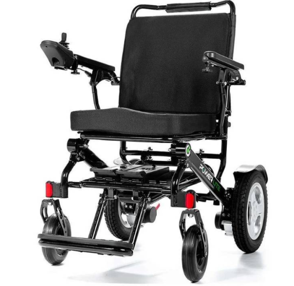 Cadeira de Rodas Motorizada Leve Compact Street - Cor Preta - Power Lite - Imagem 6