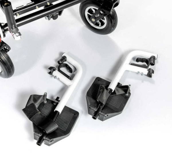 Cadeira de Rodas Motorizada Tilt Wave - Cor Branca - Power Lite - Imagem 4