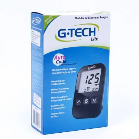 MEDIDOR DE GLICOSE NO SANGUE G-TECH