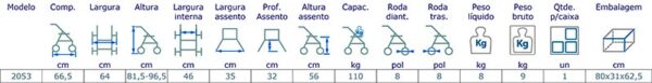 Andador com 4 Rodas Praxis - Image 6