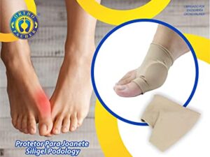 Protetor para Joanete Siligel Podology, Ortho Pauher, Nude, Grande