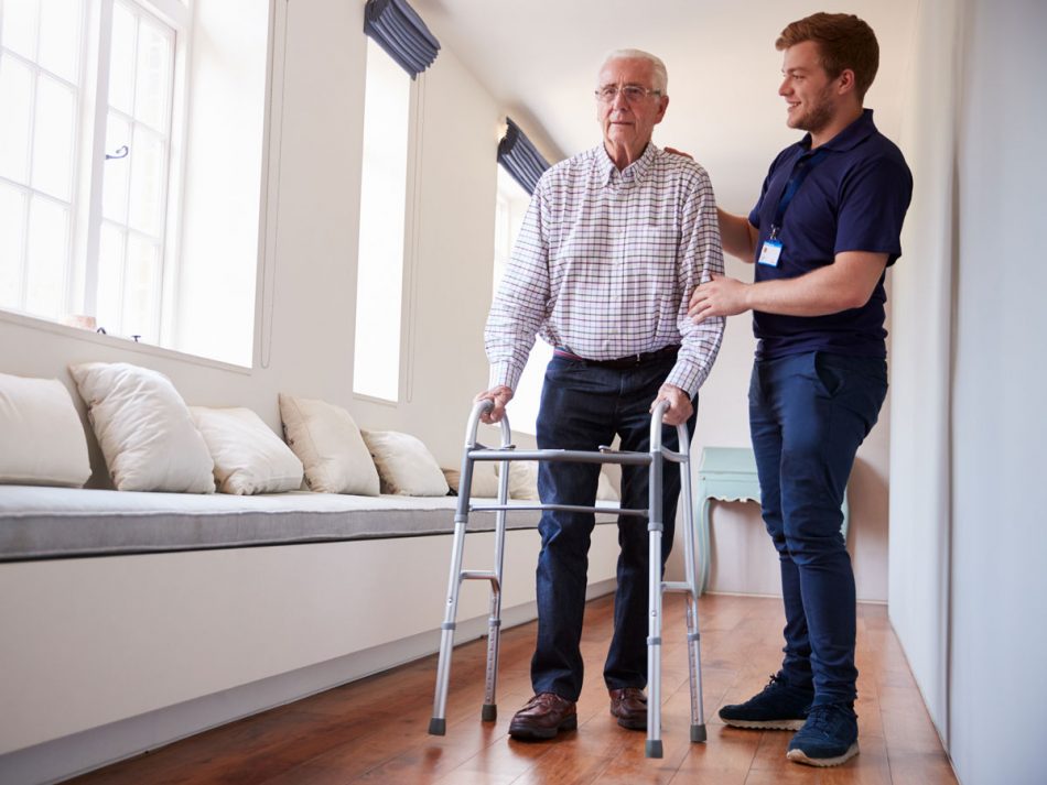 Andador para idosos - Alento Hospitalar