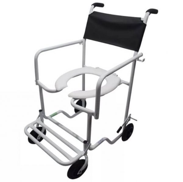 Cadeira de rodas banho obeso ortometal - Alento Hospitalar