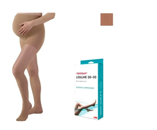 Meia Calça Gestante Média Comp Fechada - Image 2