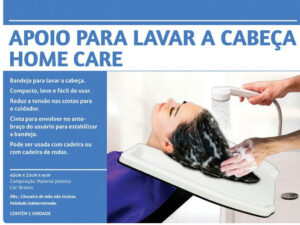 Apoio para Lavar a Cabeça no Leito
