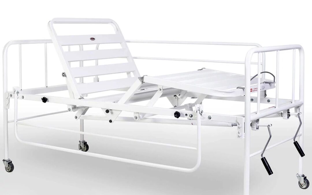 Cama hospitalar dobrável