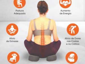 Almofada Cóccix Conforto Longevitech