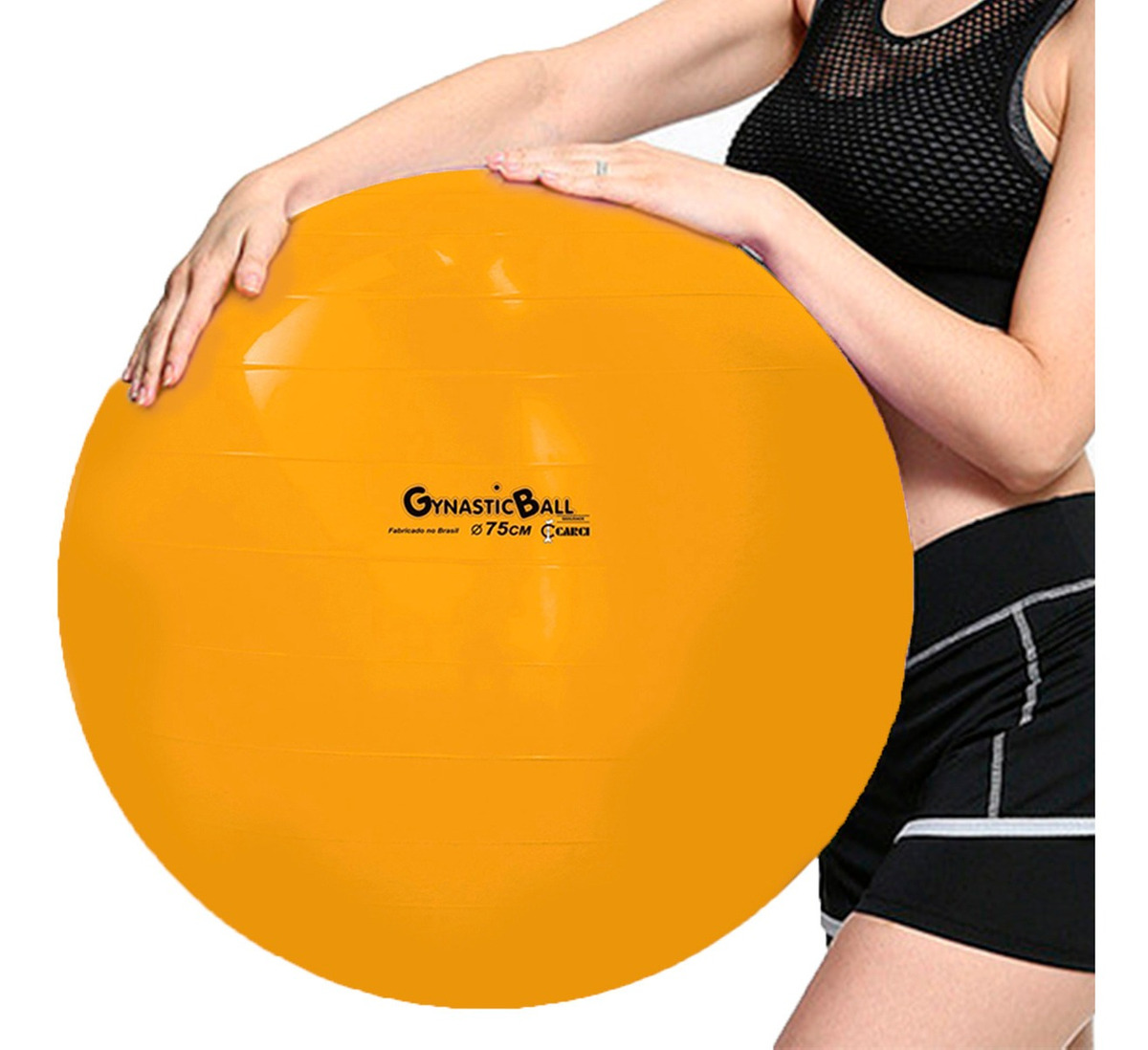 Bola Amarela Gymnic 75 cm