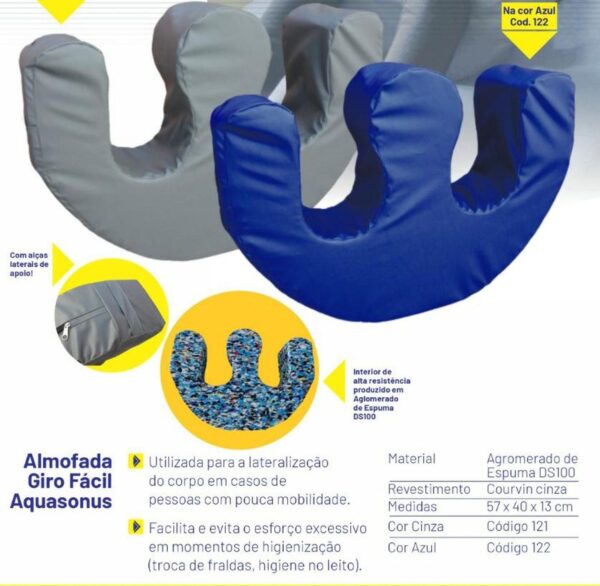 Almofada Para Posicionar Paciente no Leito-Giro Facil - Image 3