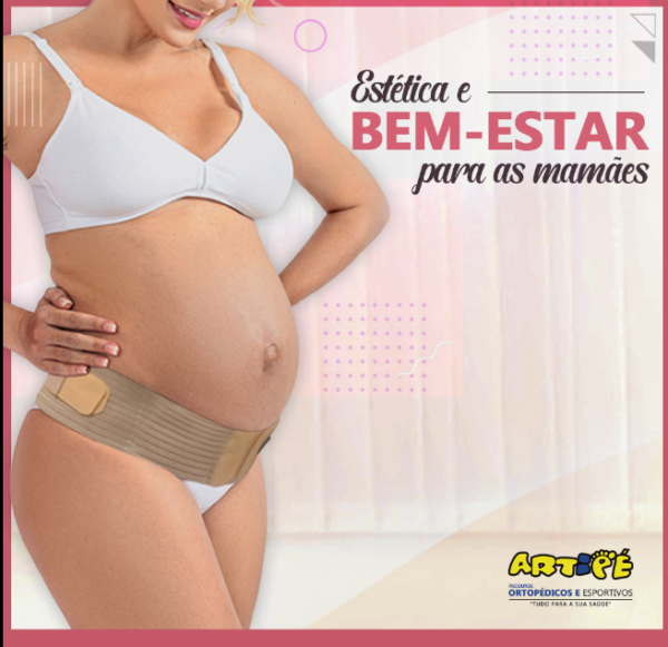 FAIXA PARA GESTANTE SUSTENTA BARRIGA