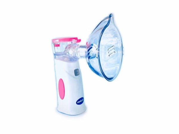 INALADOR AIR MESH COLORS CBATERIA AZESCUROMEDICATE - - Imagem 3