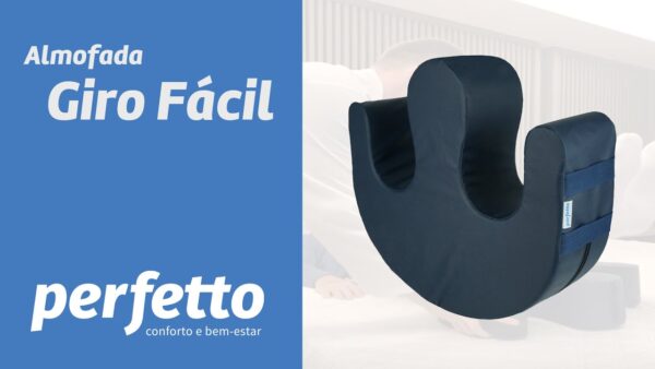 Almofada Giro Fácil Azul Marinho Perfetto