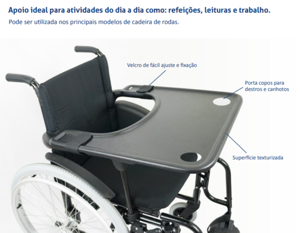 Mesa De Atividades Cadeira de Rodas